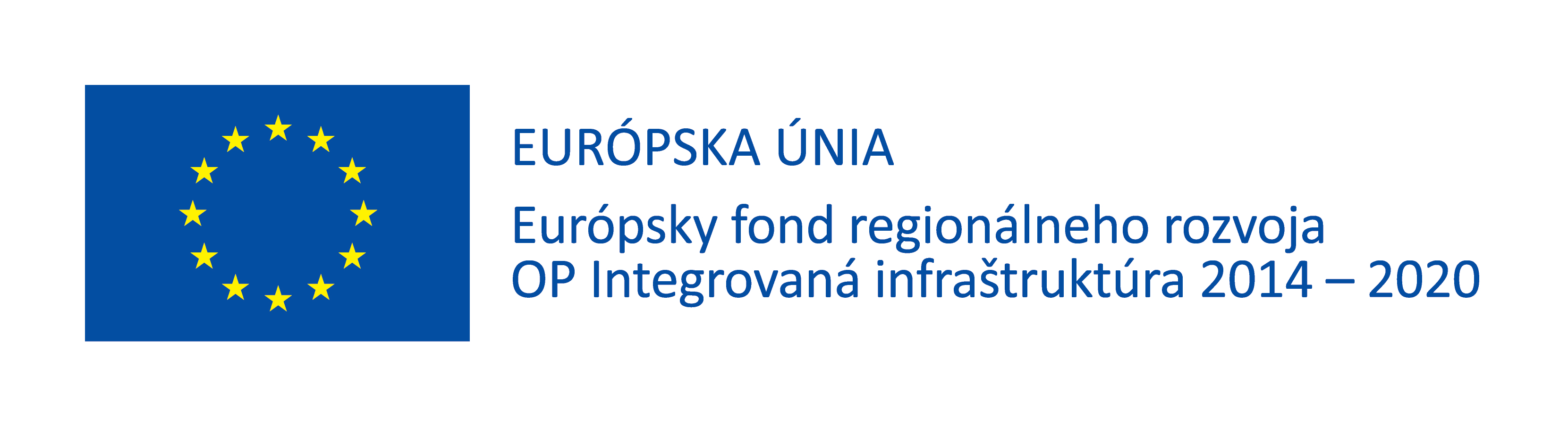 logo Európska únia - Európsky fond regionálneho rozvoja - OP Integrovaná infraštruktúra 2014-2020