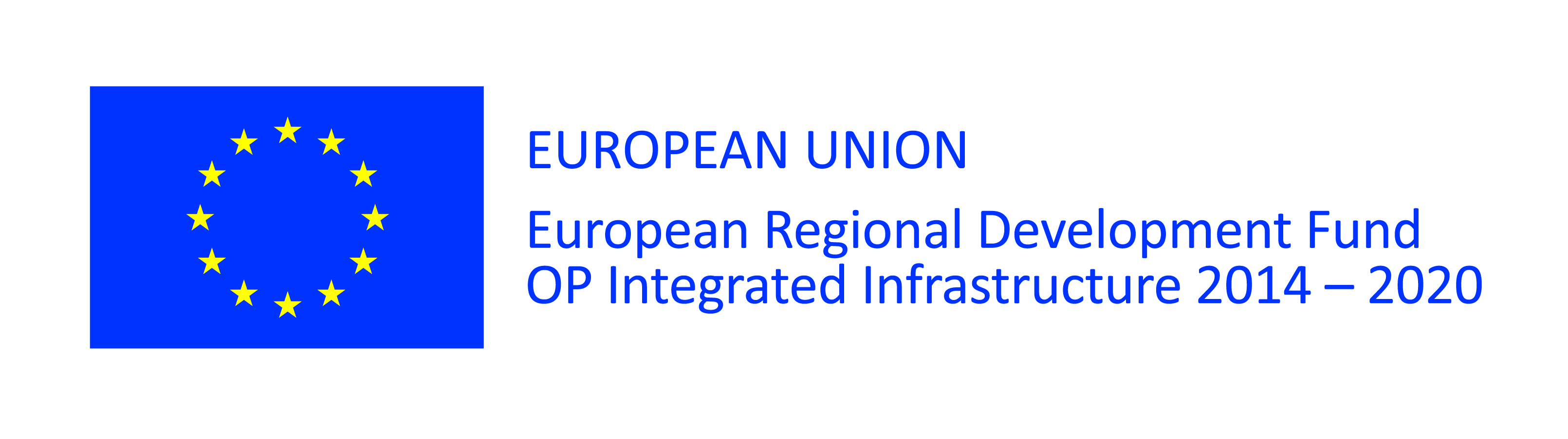 logo European Union - European Regional Development Fund - Operational Programme Integrated Infrastructure 2014-2020